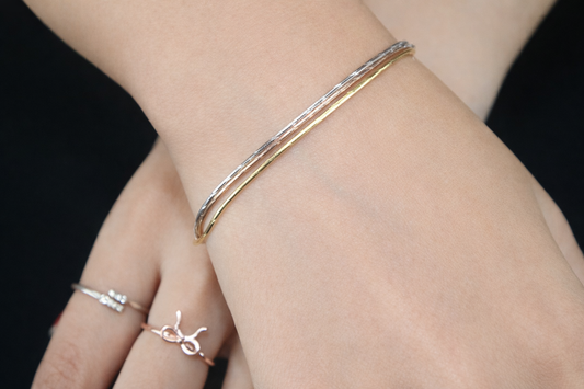 Trio Glow 925 Sterling Silver Bracelet