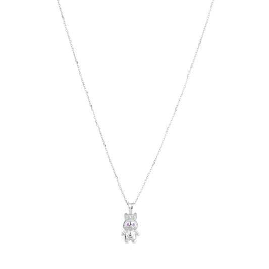 Labubu-Inspired Character Pendant Necklace-25mm