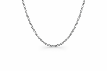 Classic Rope Chain – 925 Sterling Silver