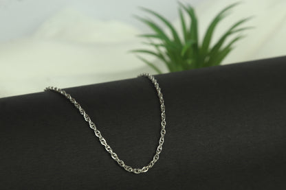 Classic Rope Chain – 925 Sterling Silver