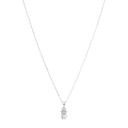 Labubu-Inspired Character Pendant Necklace-20mm