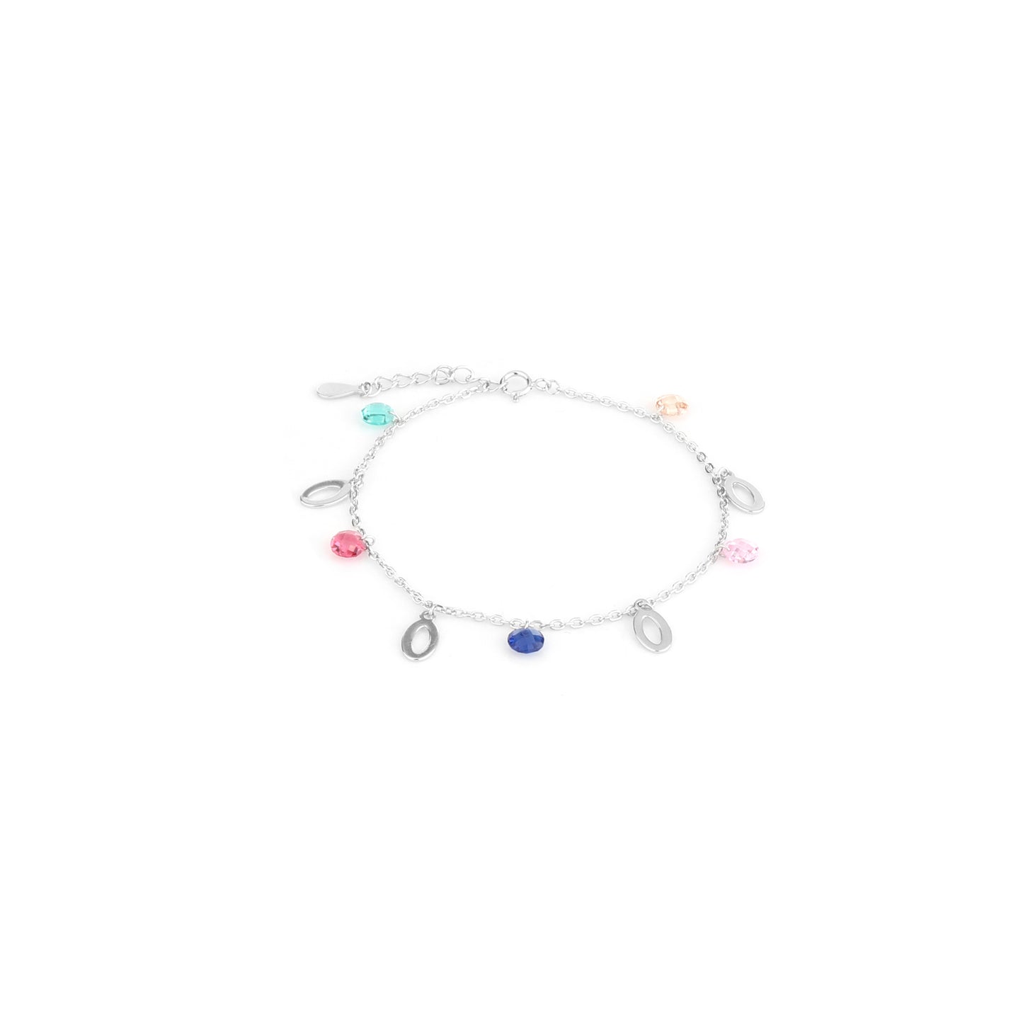 Aurora Drops Sterling Silver Bracelet