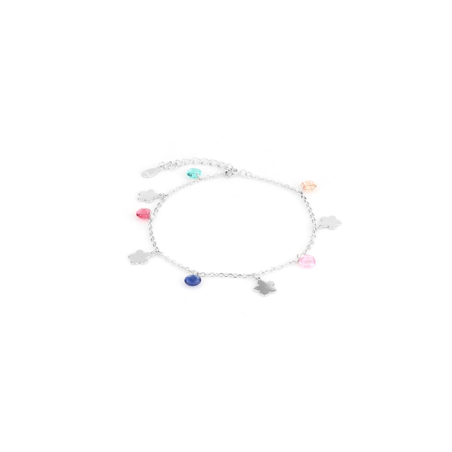 Petal Pop Multicolour Charm Bracelet