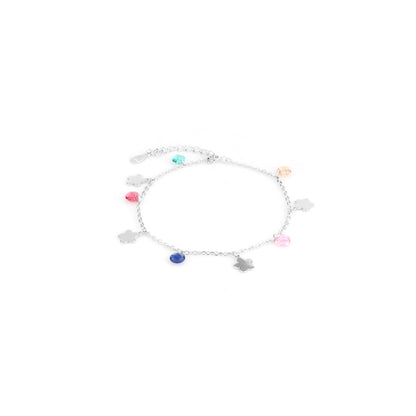 Petal Pop Multicolour Charm Bracelet