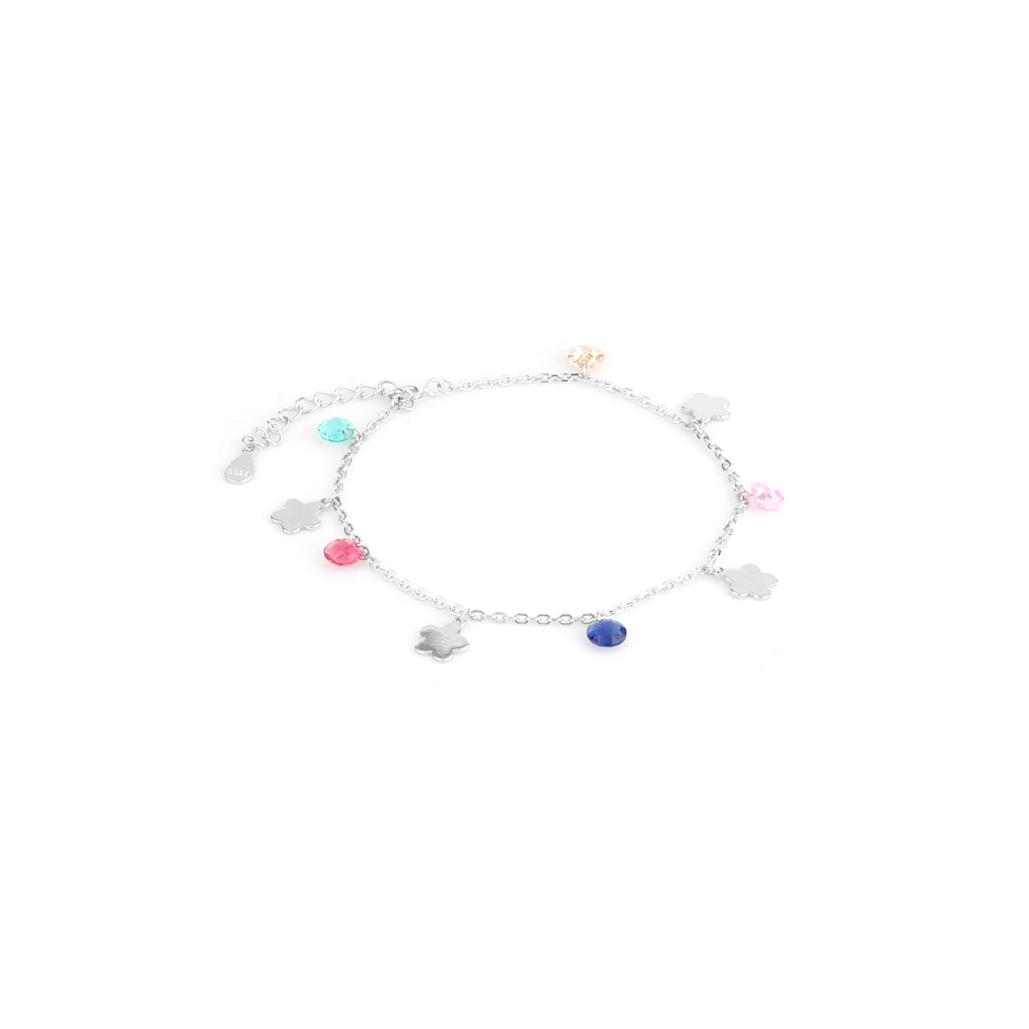 Petal Pop Multicolour Charm Bracelet