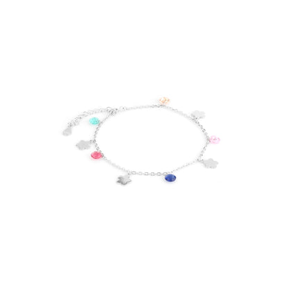 Petal Pop Multicolour Charm Bracelet