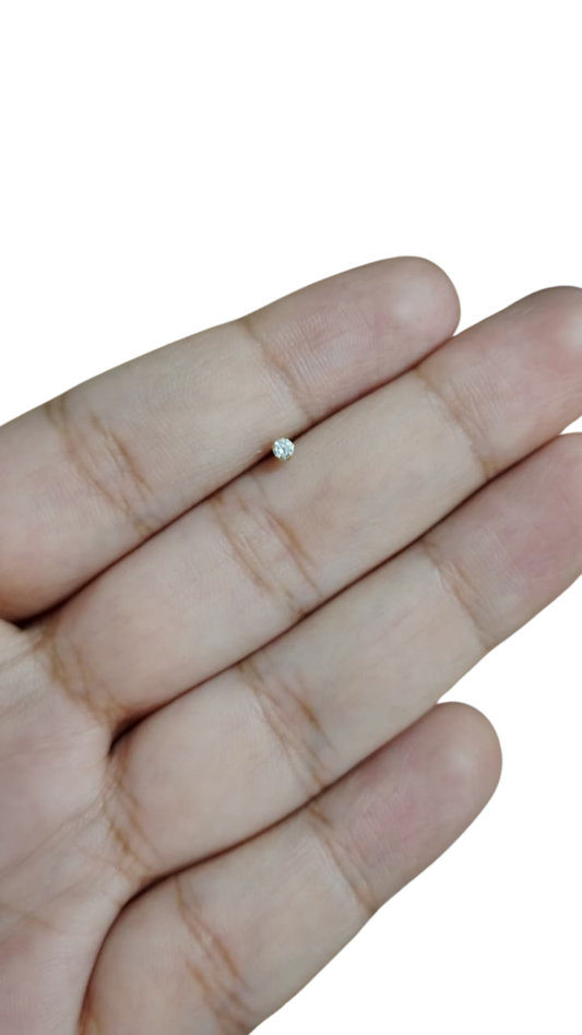 Golden Spark 925 Silver Nose Pin