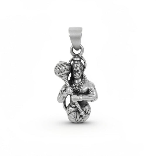 Hanuman Ji 925 Silver Pendant