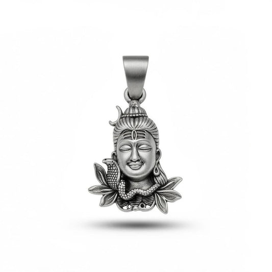 Lord Shiva 925 Silver Pendant